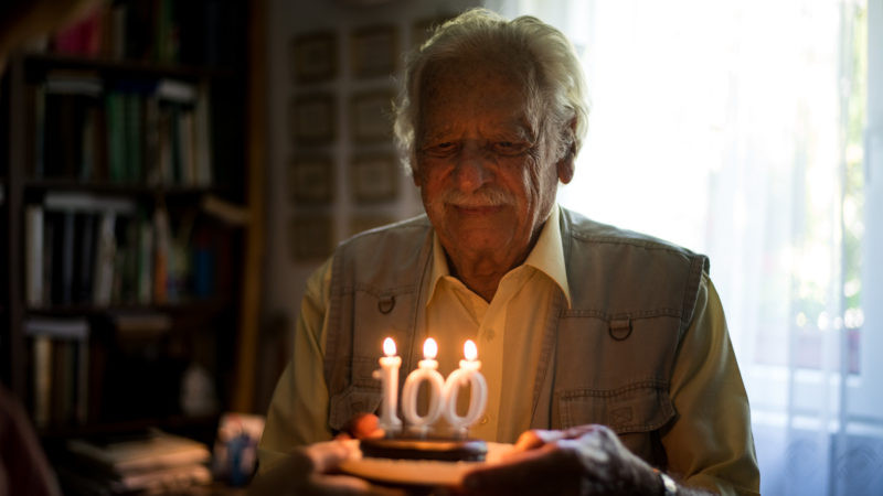 Bálint gazda 100 éves lett